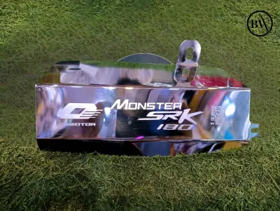 Premiun SS Silencer Cover For Monster SRK 180_img_0