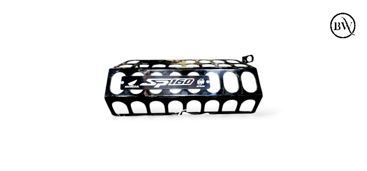 Premium Heavy Black Silencer Gourde For Honda Sp-160