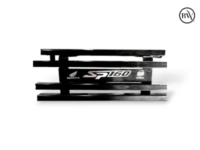 Premium Black Silencer Gourde For Honda Sp-160_img_0