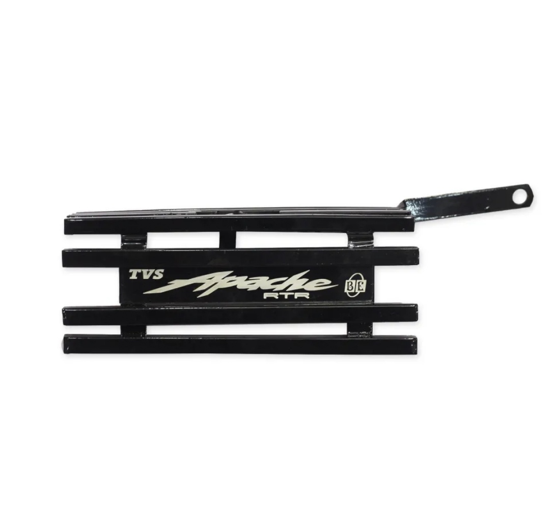 Premium Black Silencer Gourde For Apache RTR 2V