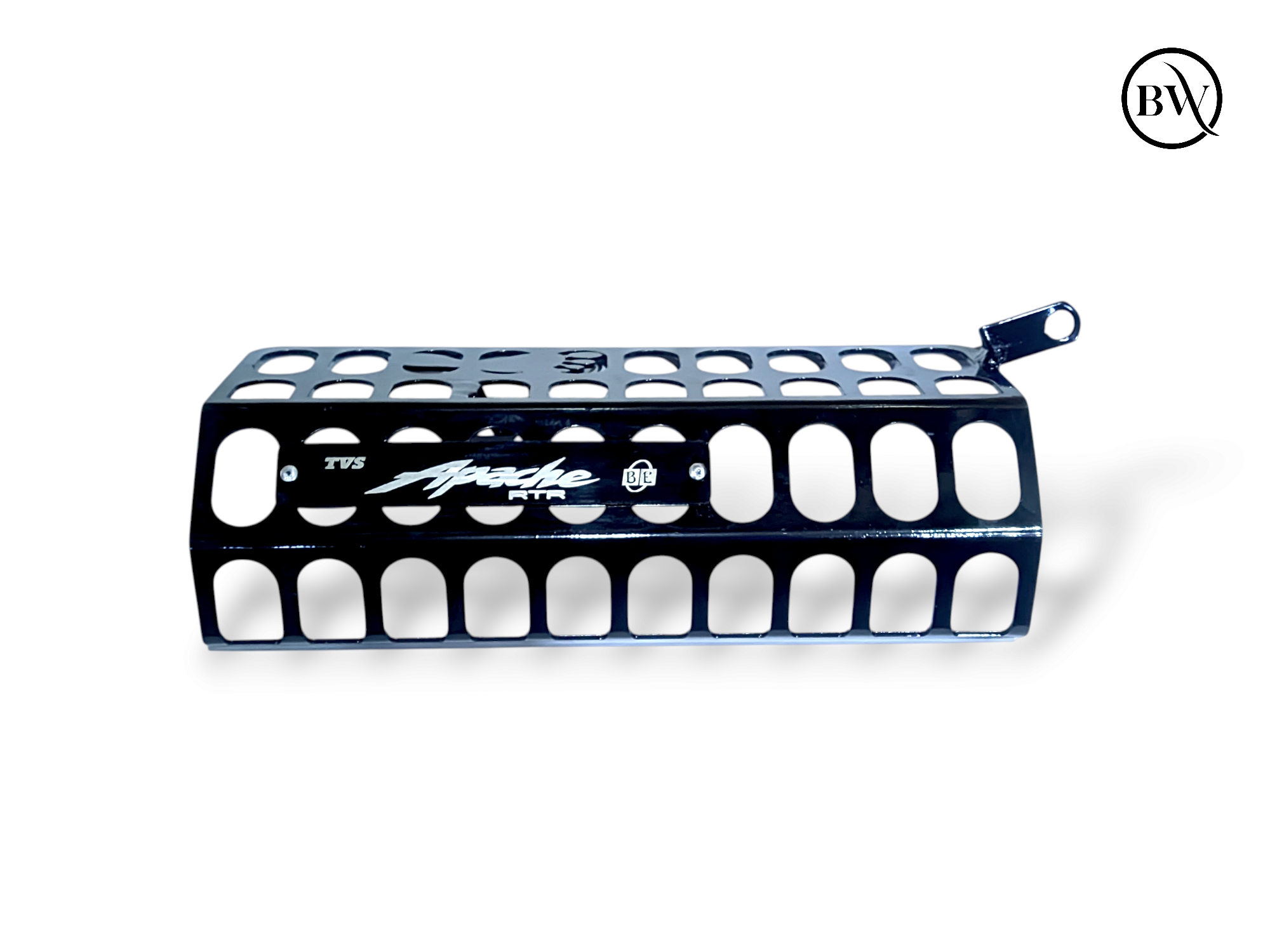 Premium Heavy Black Silencer Gourde For Apache RTR 2V