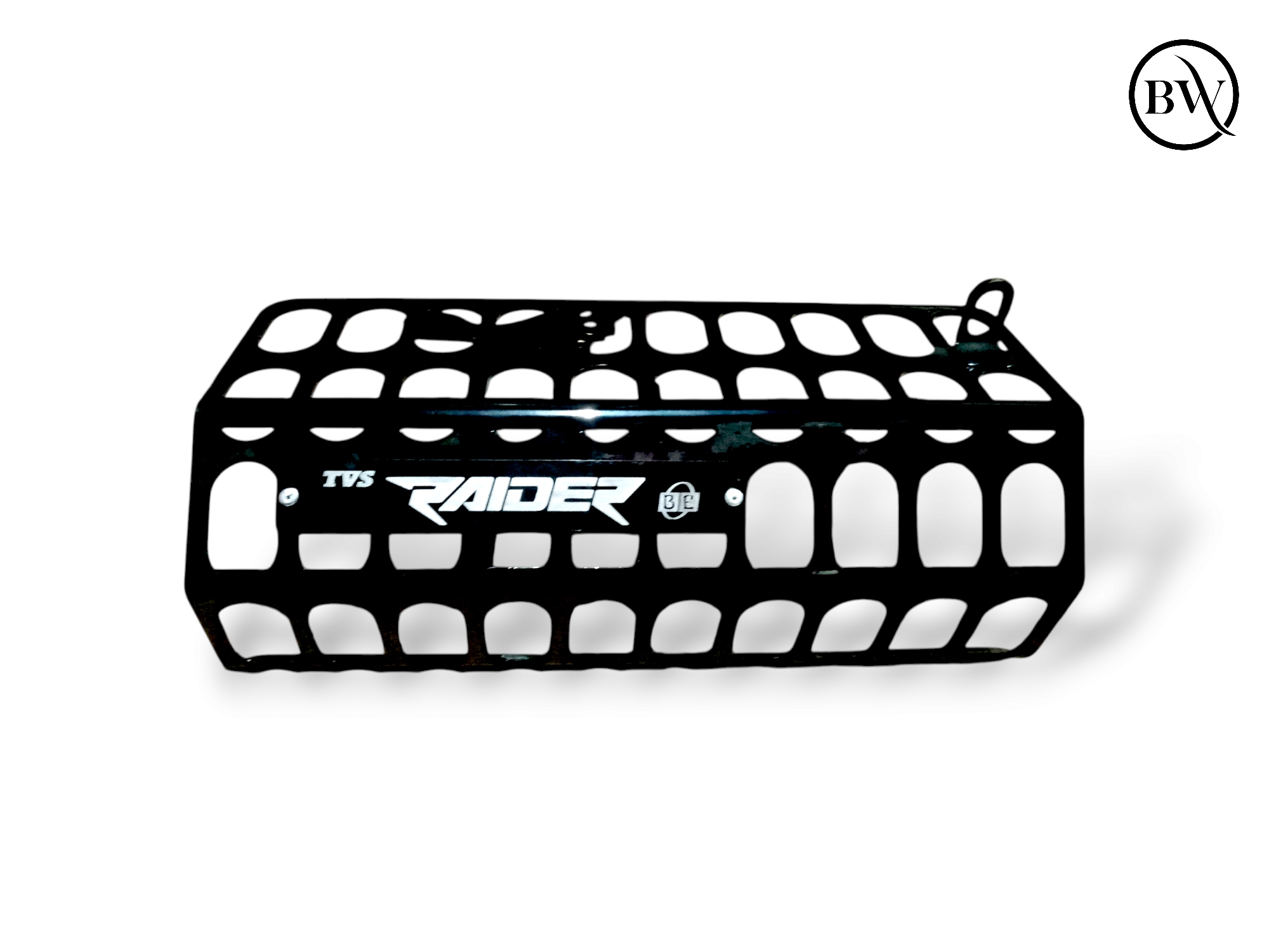 Premium Heavy Black Silencer Gourde For Tvs Raider 125
