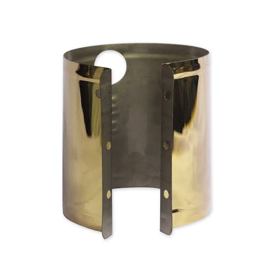 Premium Golden Silencer Cover For Tvs Metro,Metro Plus,Stryker_img_1