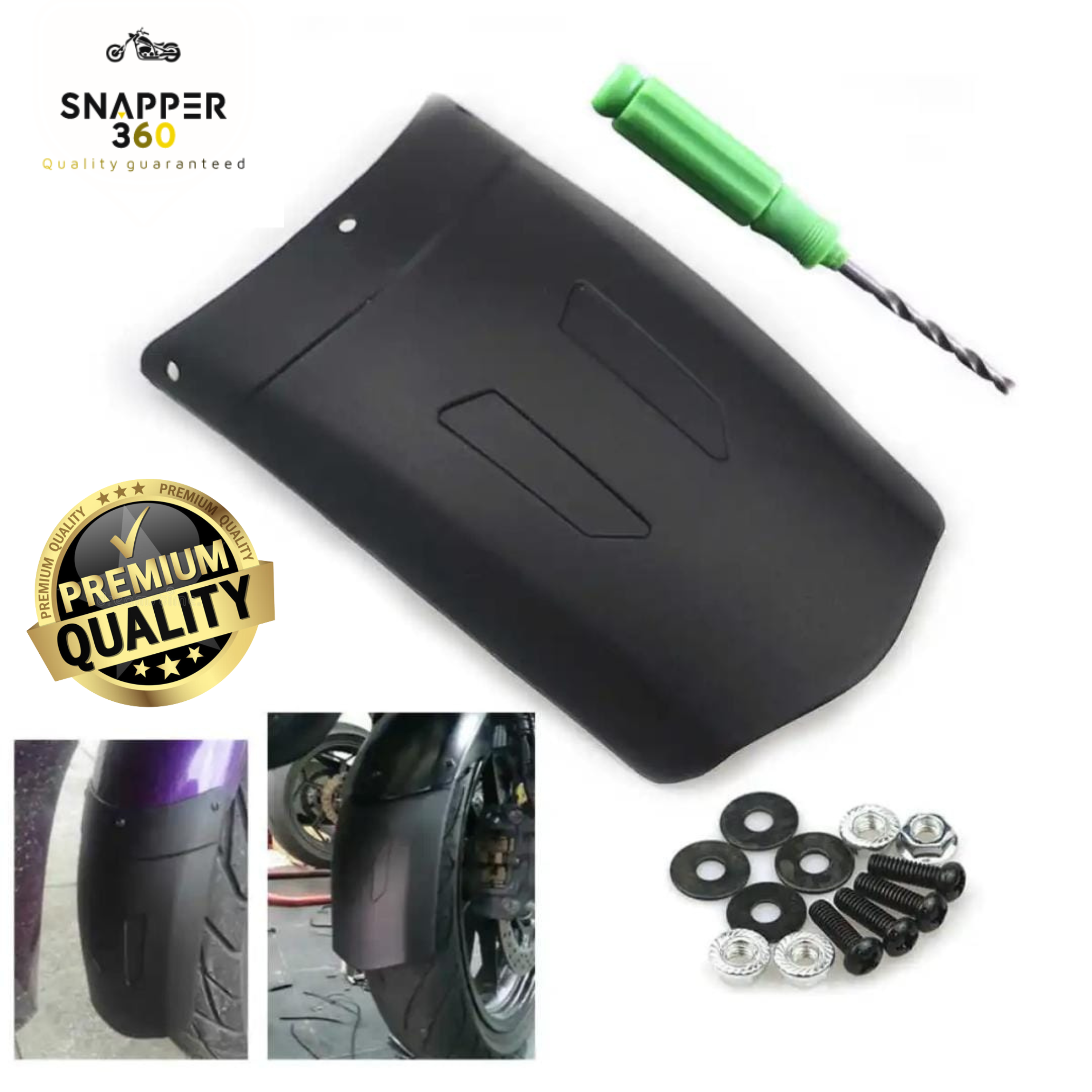 Premium Front Mud Gourde For Universal All Bike