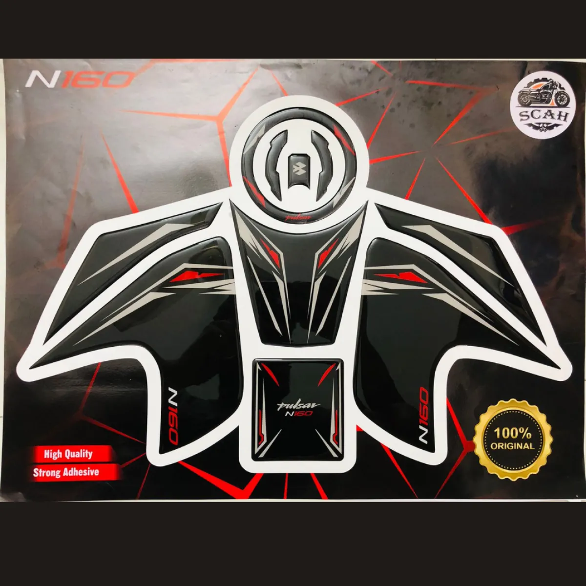 Premium Full Tanky Sticker For Pulser N-160