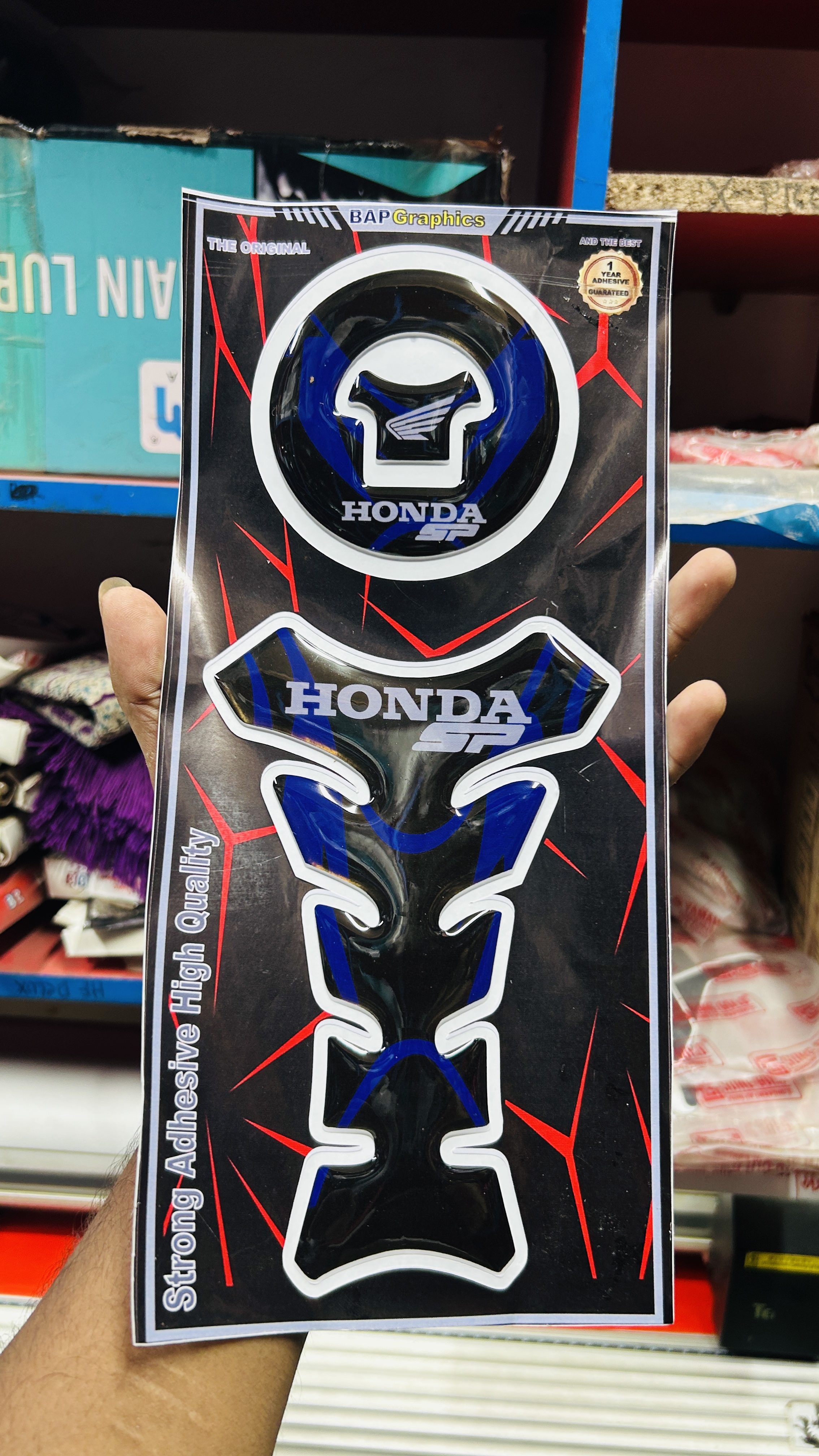 Premium Tanky Pad Sticker For Sp-125