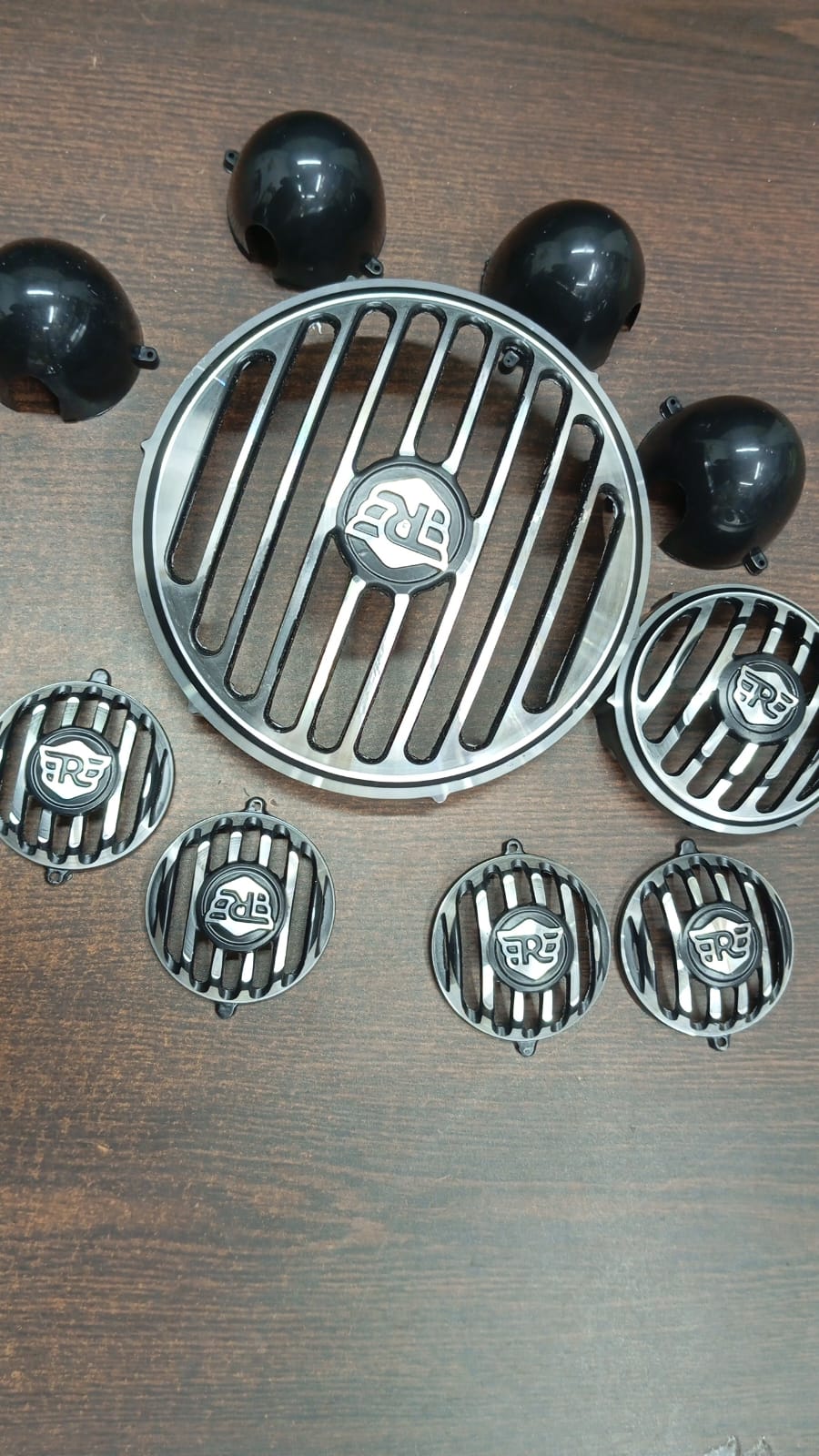 Premium Headlight Grill Stainless Steel For Hunter 350