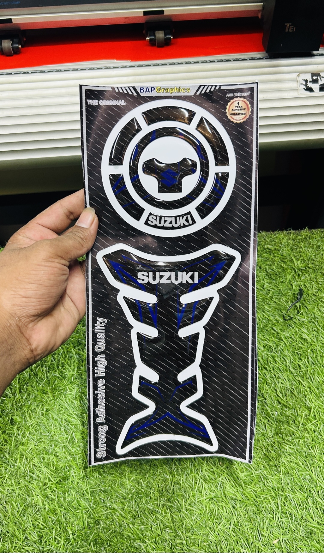 Premium Tank Pad Sticker For Gixxer All Model