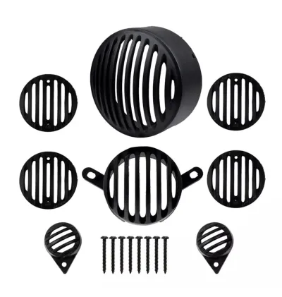 Safety Grill Set (Parking,Back Light,Signal Light,Headlight) For Hunter 350_img_0