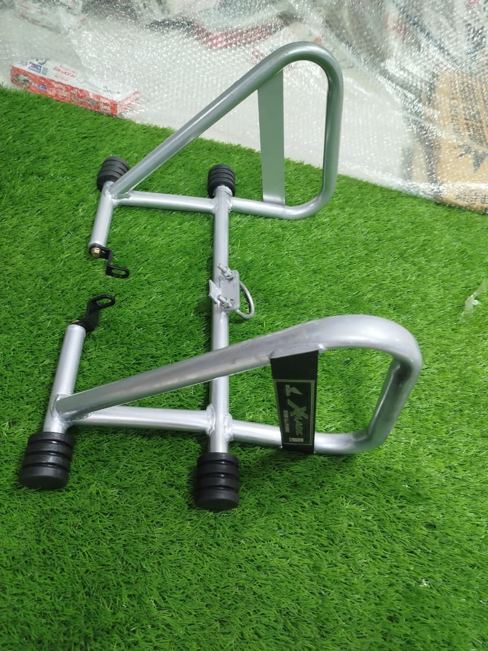 Premium Heavy Silver Stylish Bumper For Honda X-Blade