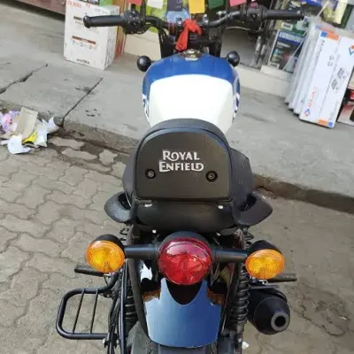 Premium Back Rest For Royal Enfield Hunter 350_img_1