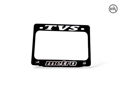 Premium Rear Name Plate Frame For Tvs Metro_img_0