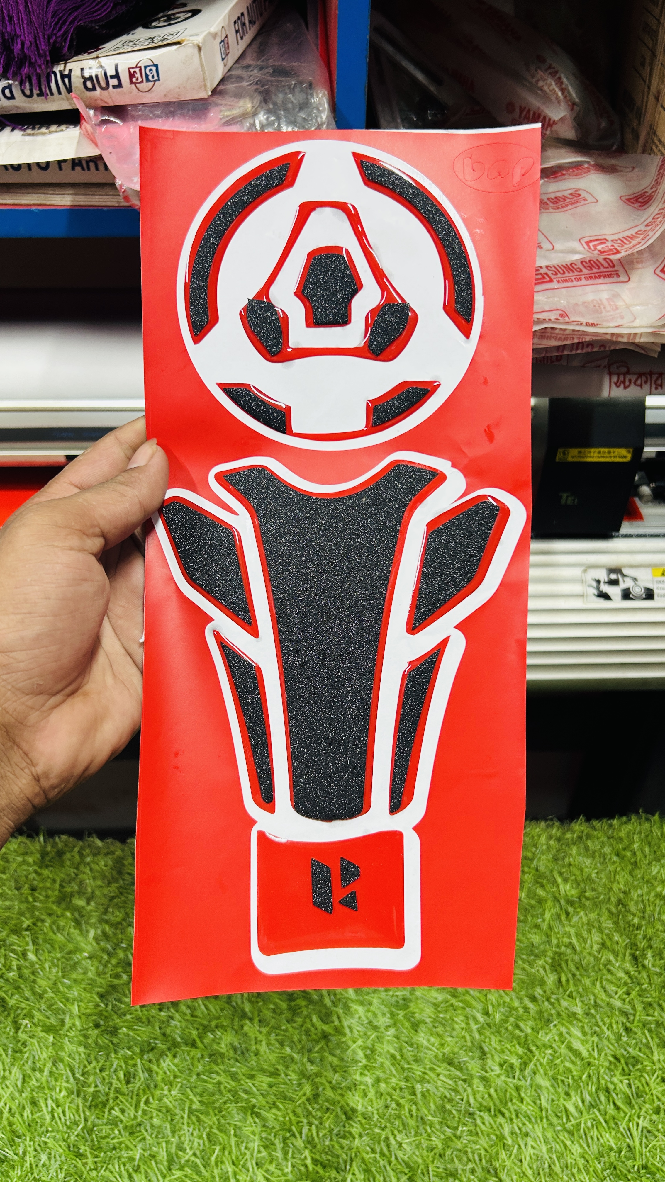 Premium Tanky Pad Sticker For Xtream 125R
