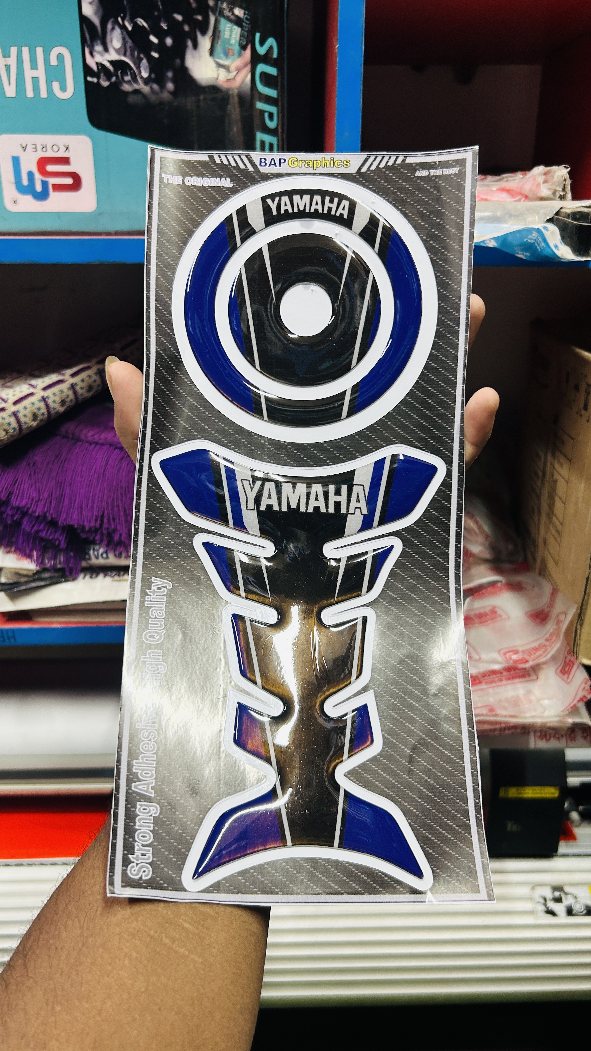 Premium Tanky Sticker For Yamaha Fzs All Model