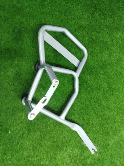 Premium Heavy Silver Stylish Bumper For Fzs All Model_img_5