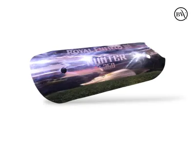 Premium SS Silencer Cover For Royal Enfield Hunter 350_img_0