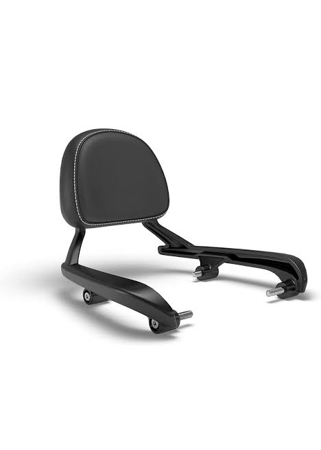 Premium Back Rest (Black Colour) For Meteour 350_img_1