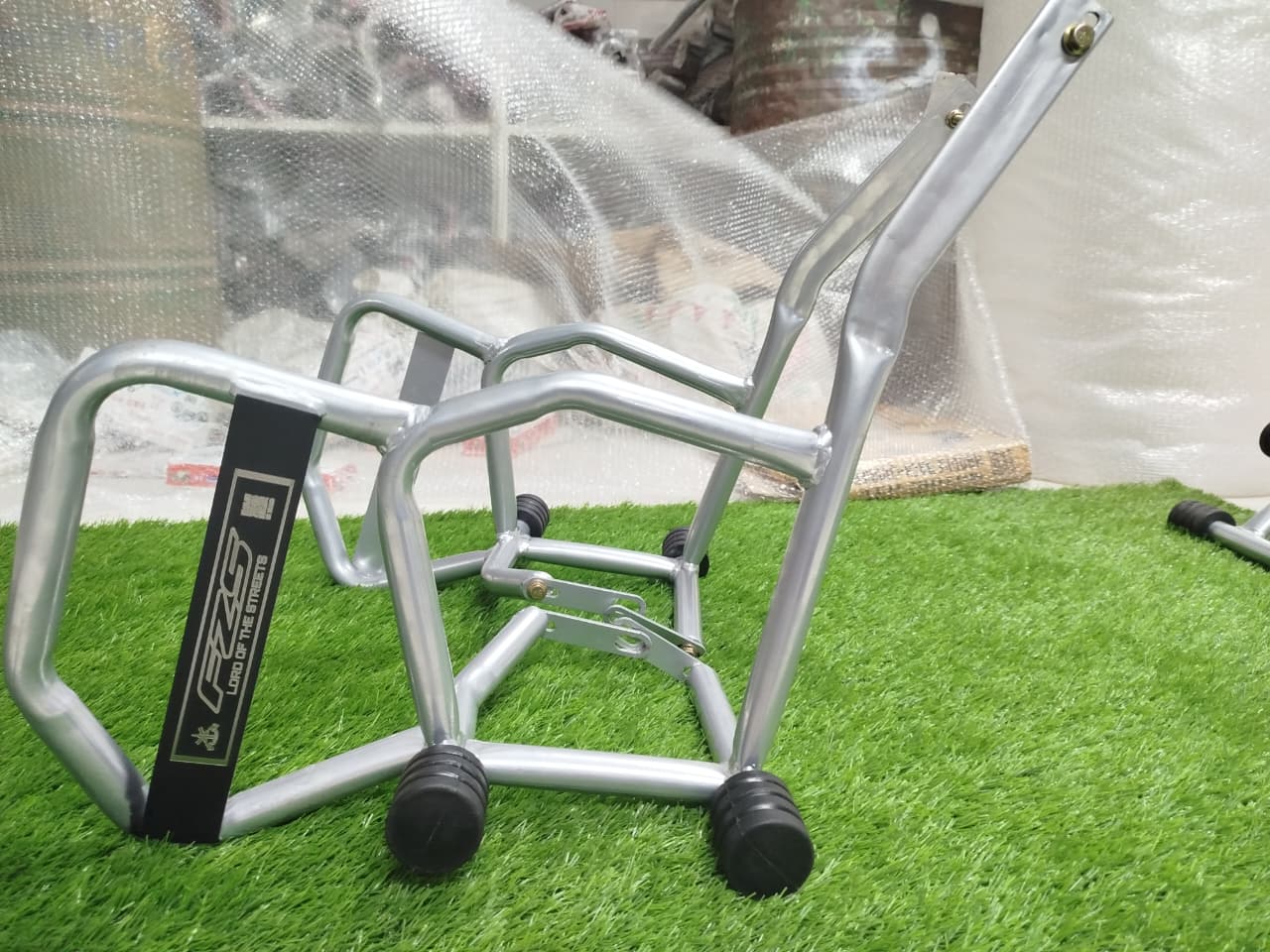 Premium Heavy Silver Stylish Bumper For Fzs All Model