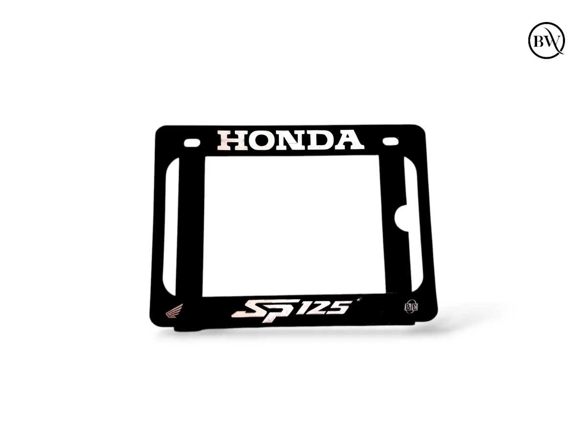 Premium Rear Name Plate Frame For Honda SP-125