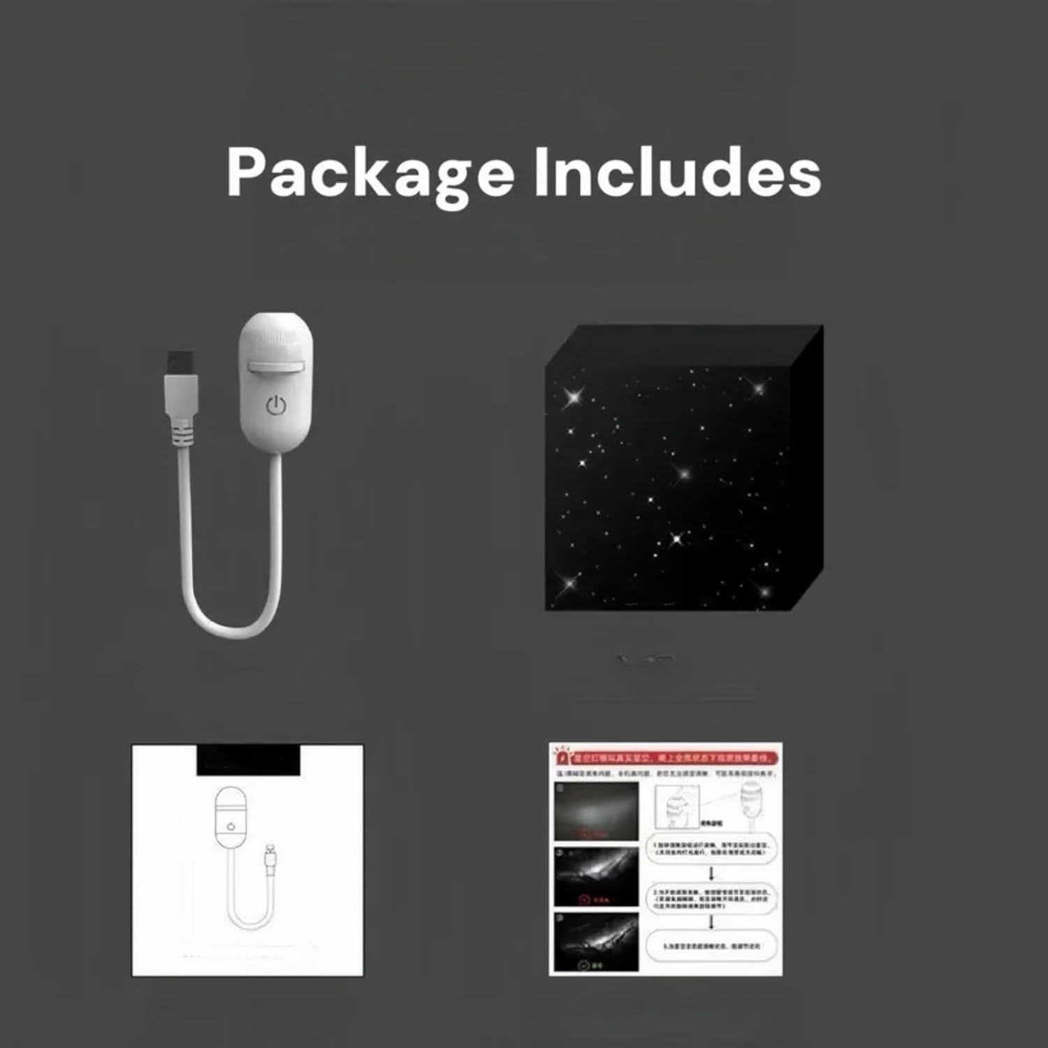 Galaxy Projector Lamp Box – 6 Lens Galaxy Projector - Image 4