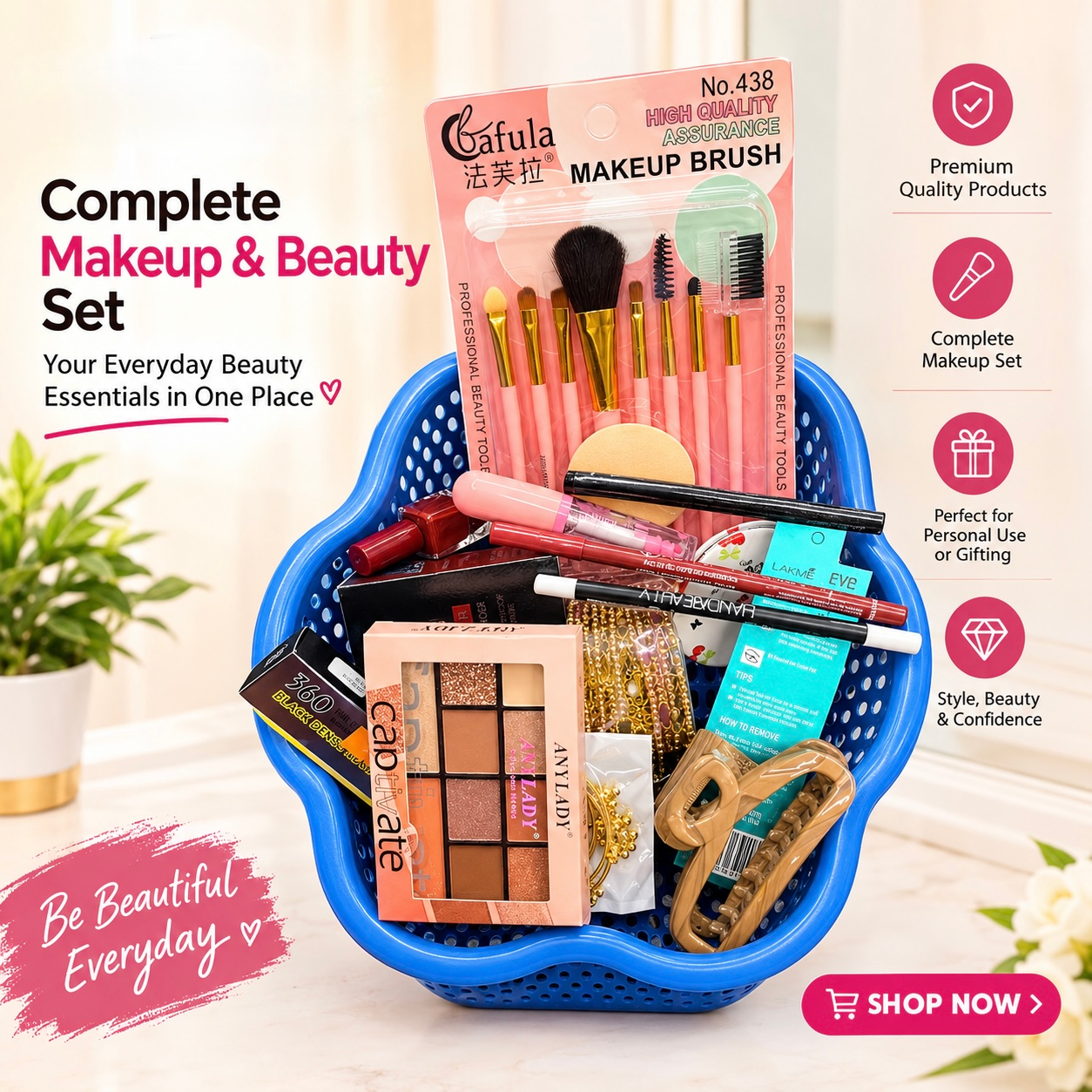 15-Pcs Beauty & Accessories Combo Set for Girls - Image 19