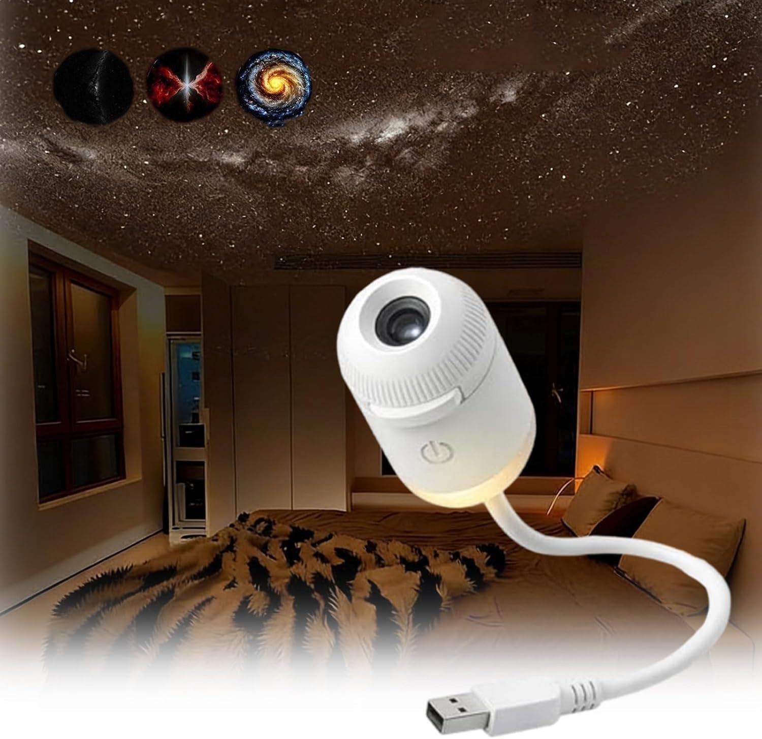 Galaxy Projector Lamp Box – 6 Lens Galaxy Projector - Image 3