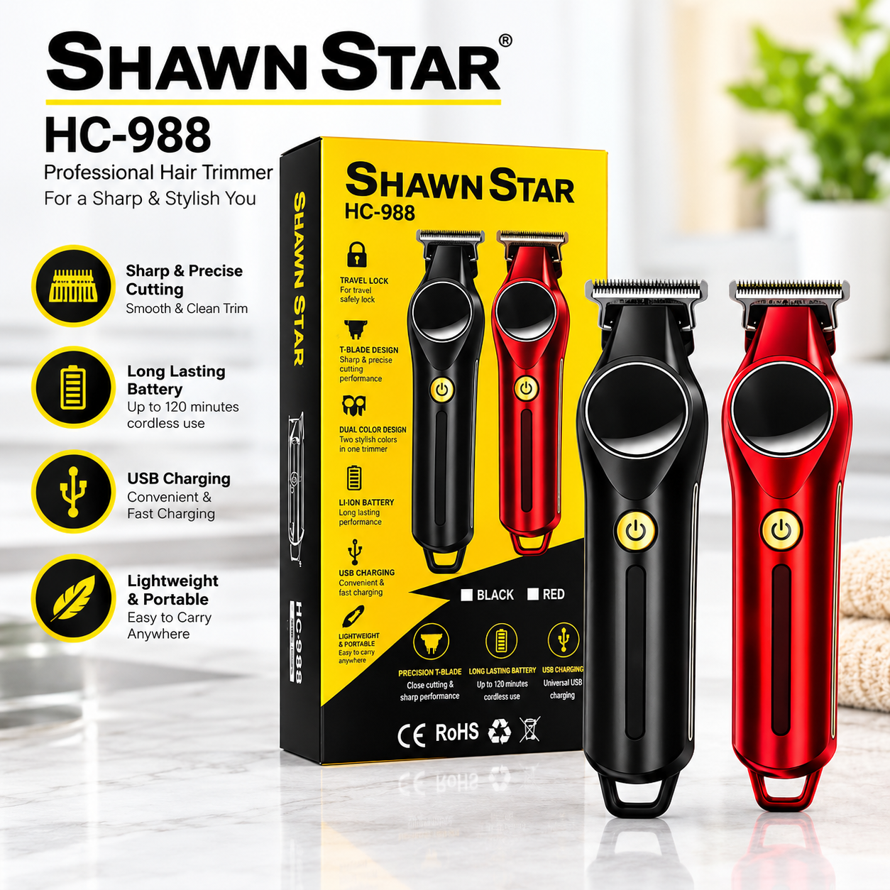 Shawn Star HC-988 Hair Trimmer