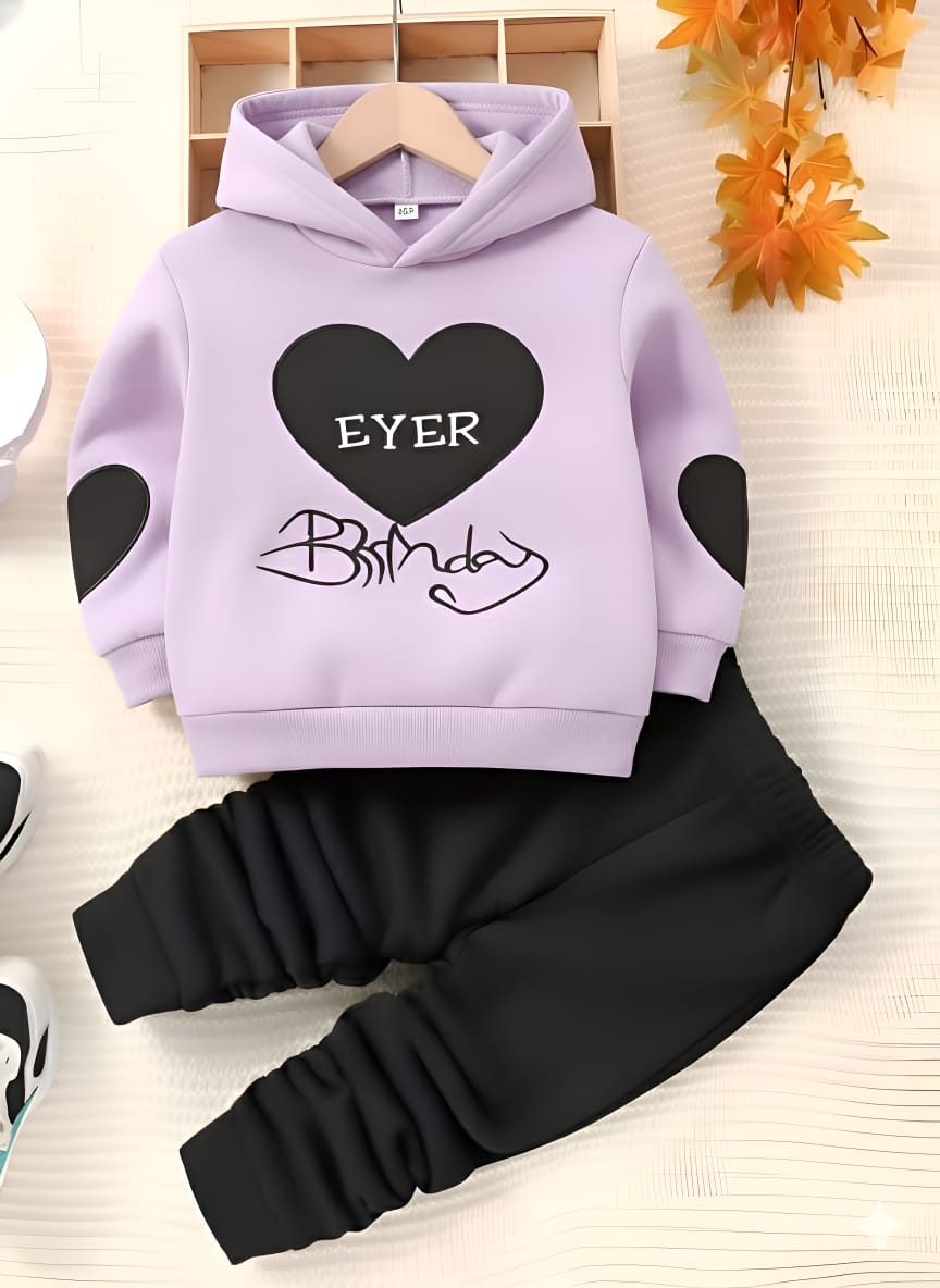 আপনার ছোট্ট সোনামণির জন্য নিয়ে এলাম Elegant Stylish Kids Hoodie Set। 👶❤️_img_8