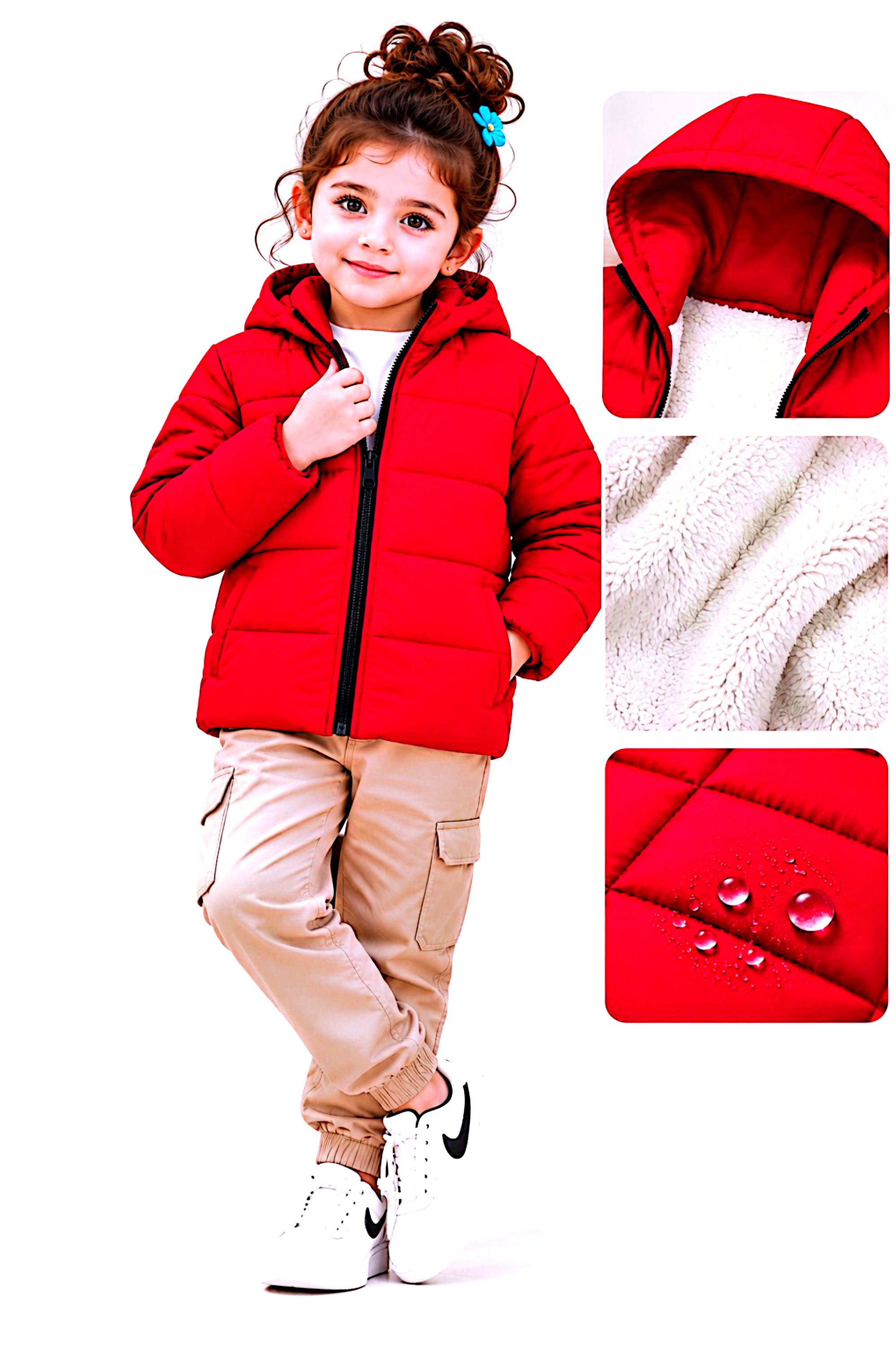 বাচ্চাদের প্রিমিয়াম শেরপা প্যাডিং জ্যাকেট | Premium Kids Winter Jacket_img_4