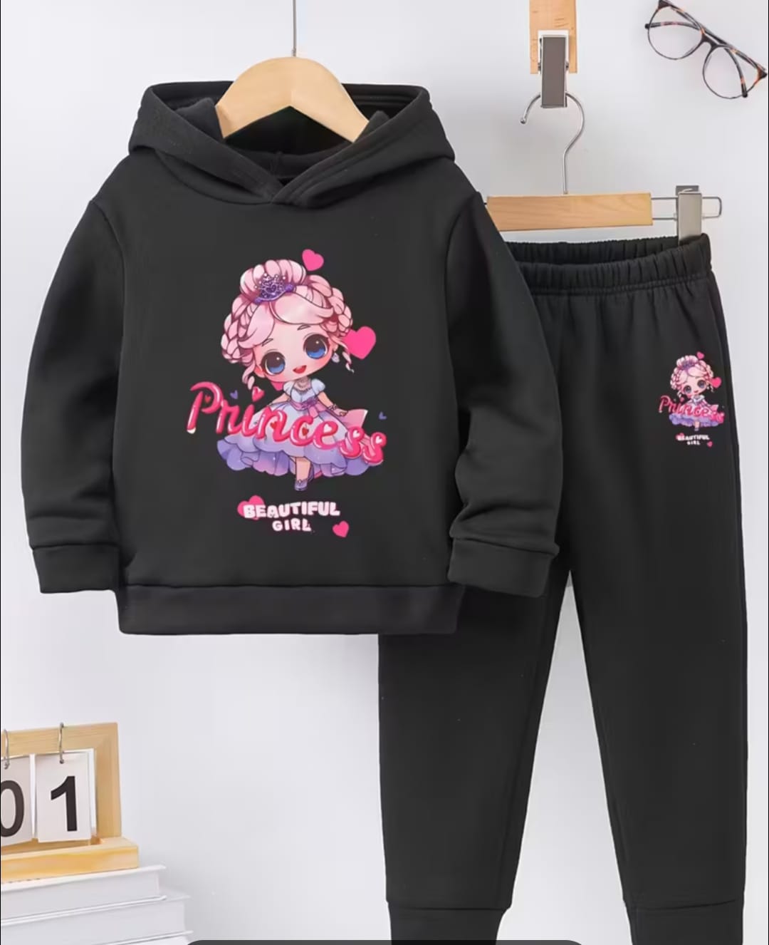 আপনার ছোট্ট সোনামণির জন্য নিয়ে এলাম Elegant Stylish Kids Hoodie Set। 👶❤️_img_22