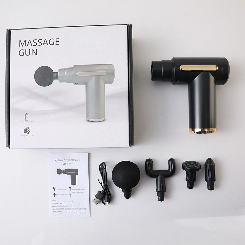 Multifunctional Fascia Massage Gun – 1 Head & 3 Head_img_3