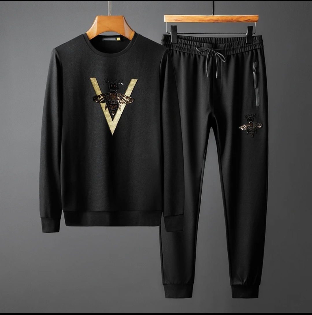 Men's T-Shirt & Trouser Combo Set – 100% Cotton Winter Wear_img_4