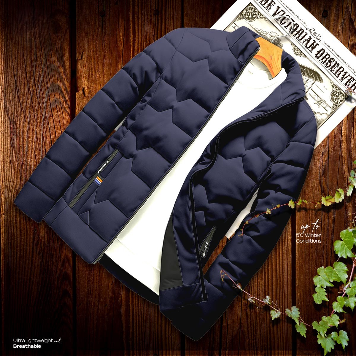 Exclusive European Style Men's Padding Jacket – Winter Collection_img_8