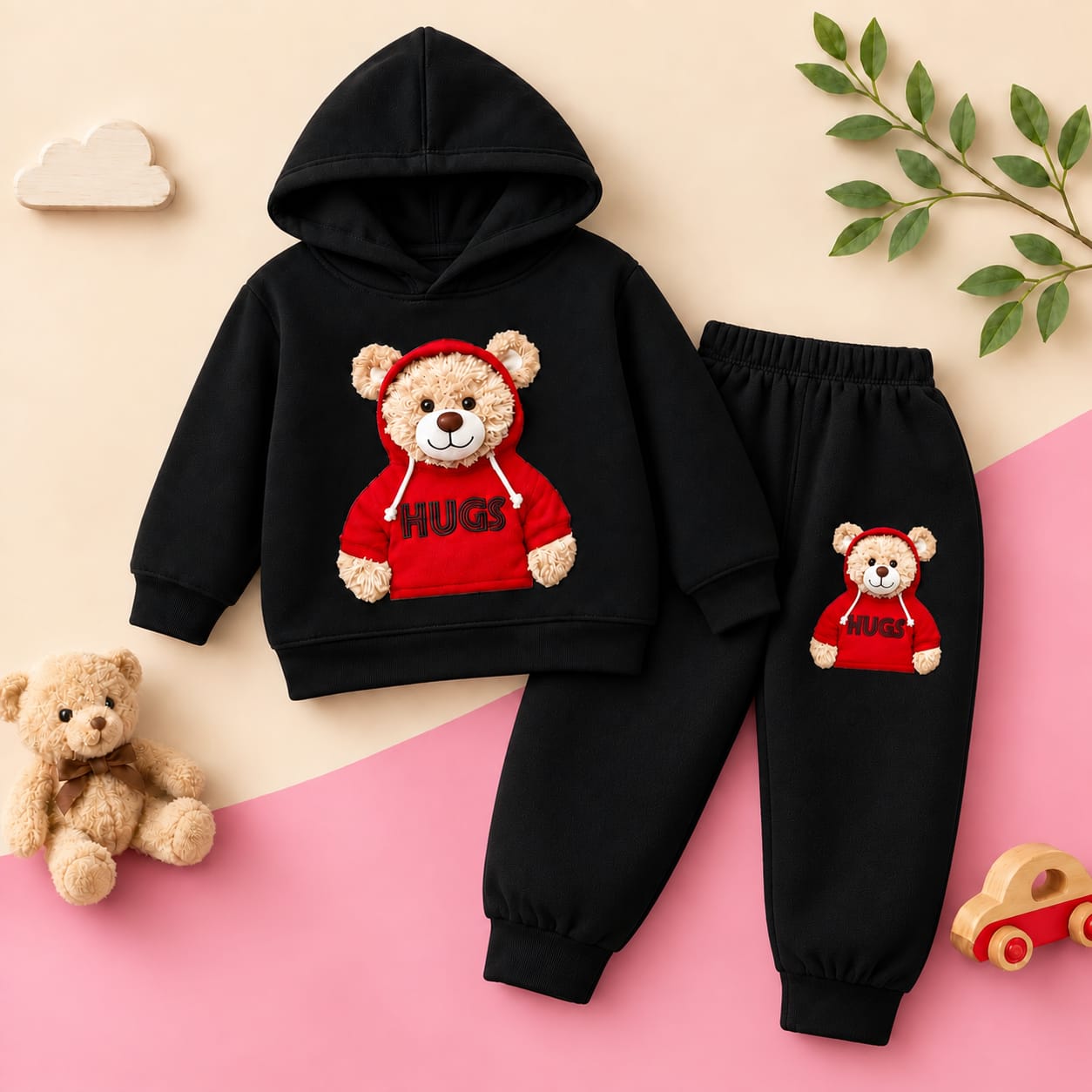 Elegant Stylish Kids Hoodie & Pant Set for Boys and Girls_img_2