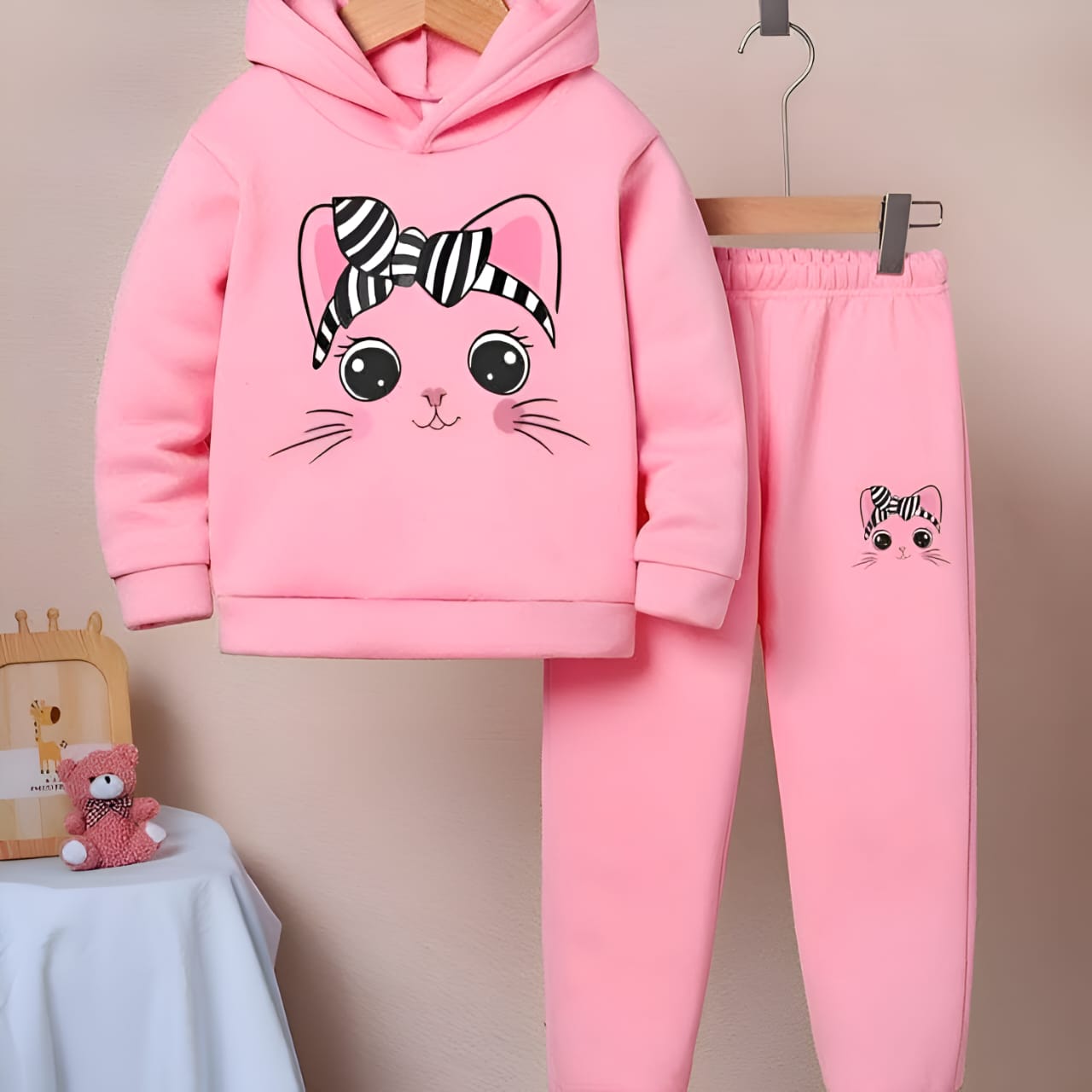 আপনার ছোট্ট সোনামণির জন্য নিয়ে এলাম Elegant Stylish Kids Hoodie Set। 👶❤️_img_25