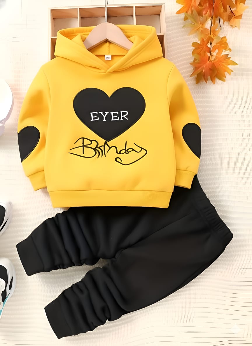 আপনার ছোট্ট সোনামণির জন্য নিয়ে এলাম Elegant Stylish Kids Hoodie Set। 👶❤️_img_13