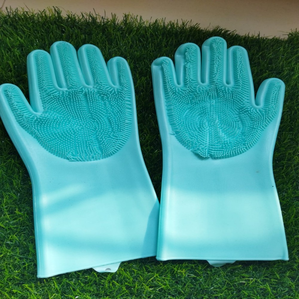 Multi-Purpose Silicone Cleaning Gloves – Dishwashing & Home Cleaning Gloves_img_5