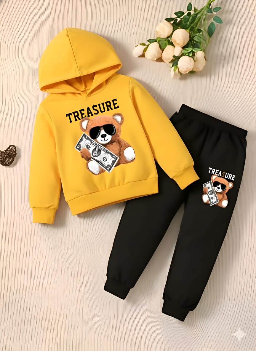 Elegant Stylish Kids Hoodie & Pant Set for Boys and Girls_img_1