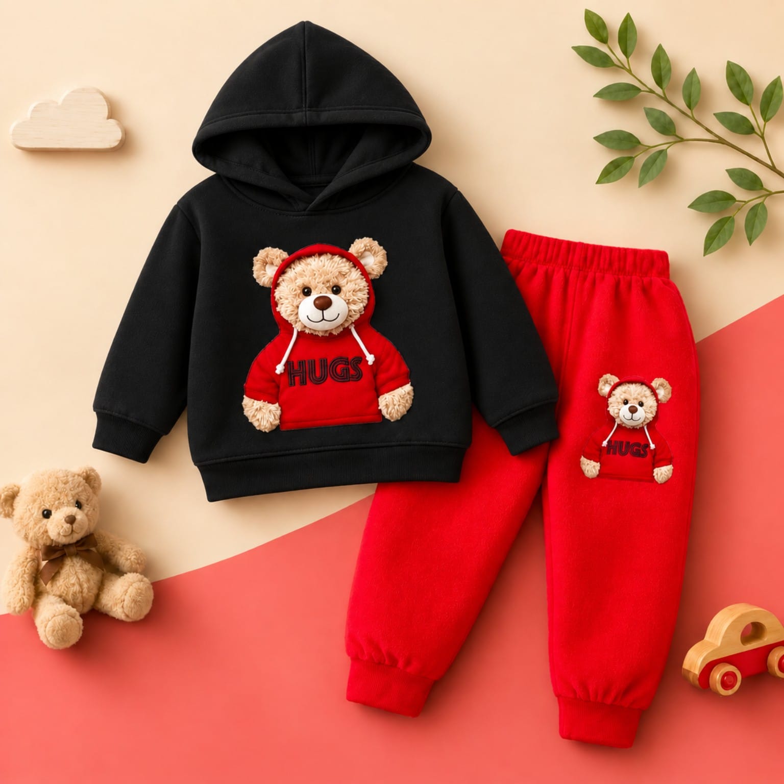 Elegant Stylish Kids Hoodie & Pant Set for Boys and Girls_img_3