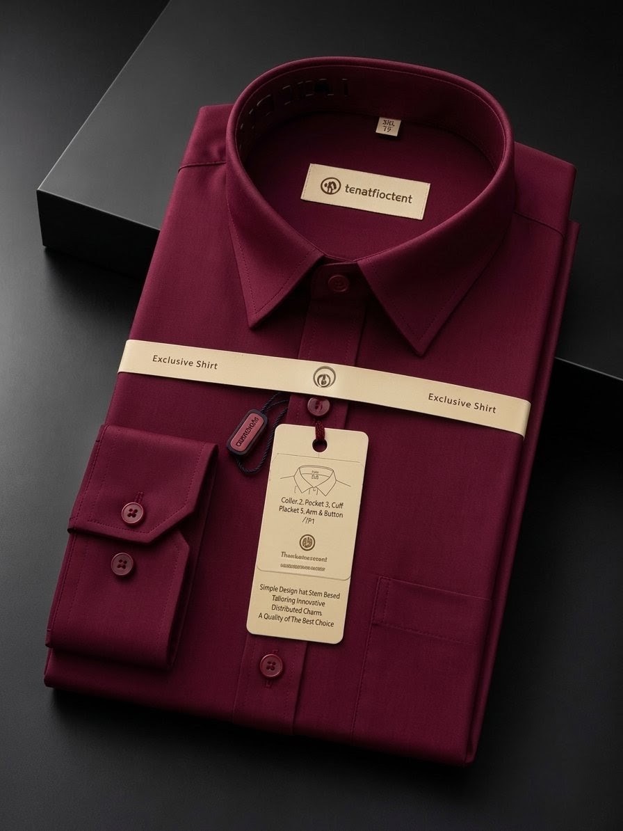 Indian Formal Shirt for Men – 100% Cotton Fabric_img_13