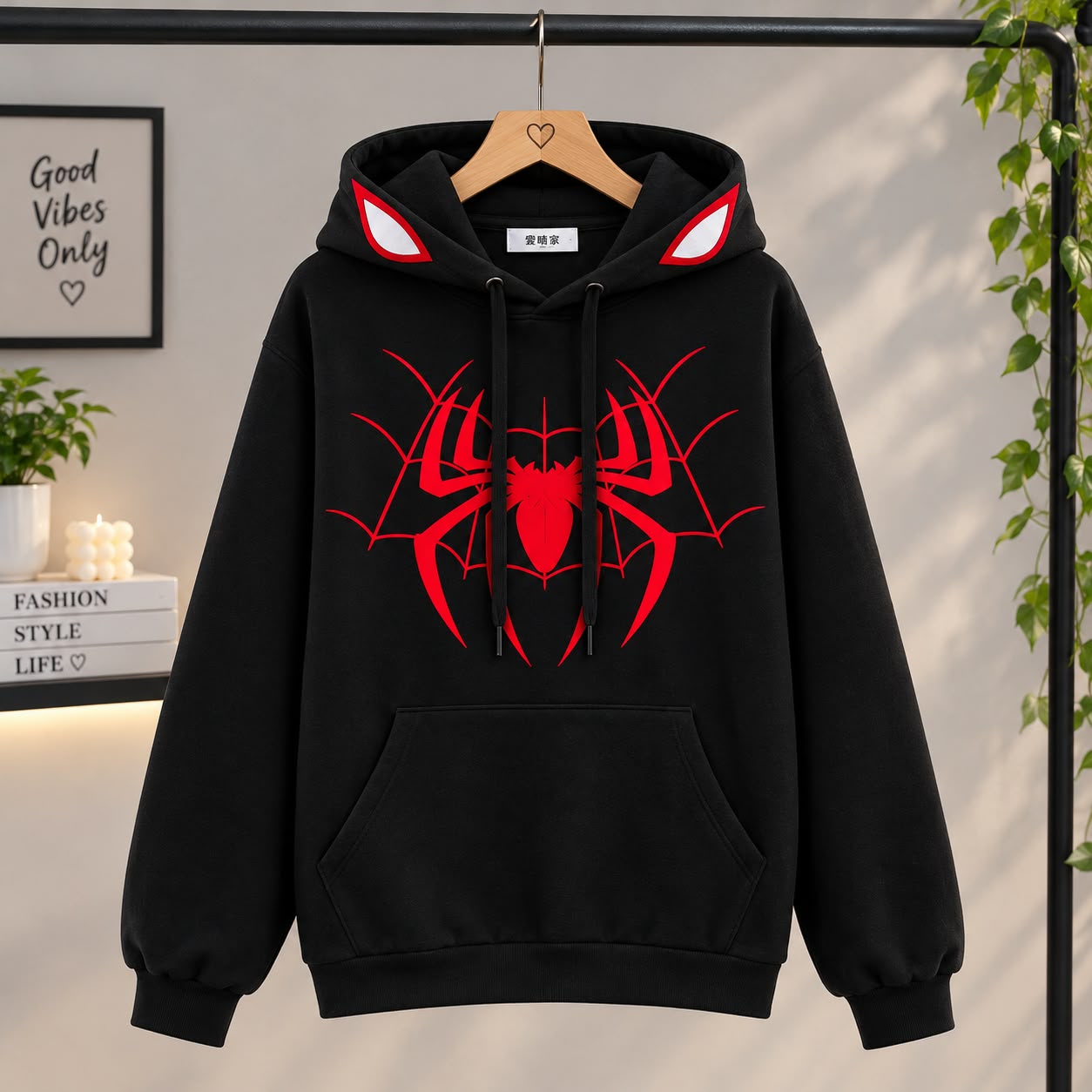 Spiderman Ladies Hoodie – Premium Fleece Cotton Winter Wear_img_1