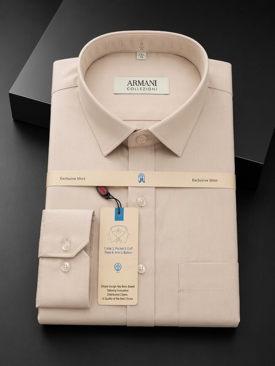 Indian Formal Shirt for Men – 100% Cotton Fabric_img_8