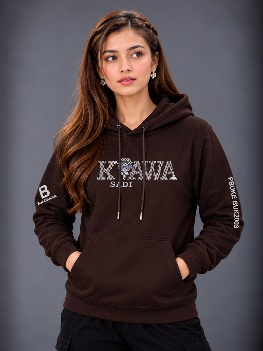 Premium Stylish Unisex Hoodie – 330–350 GSM Cotton Fleece, DTF Print_img_3