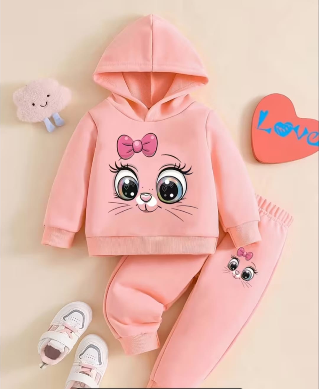 আপনার ছোট্ট সোনামণির জন্য নিয়ে এলাম Elegant Stylish Kids Hoodie Set। 👶❤️_img_20