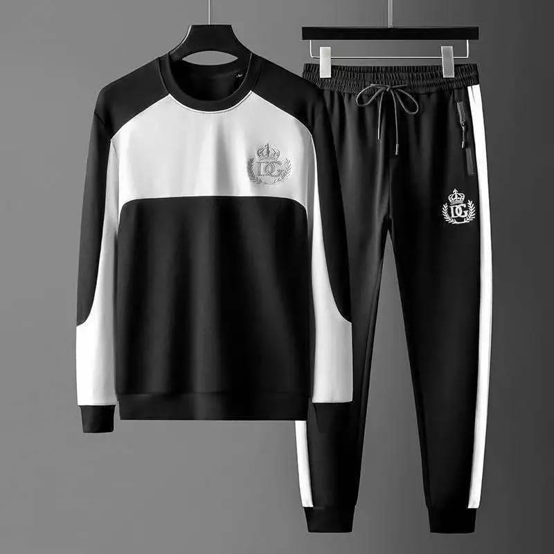 Men's T-Shirt & Trouser Combo Set – 100% Cotton Winter Wear_img_0