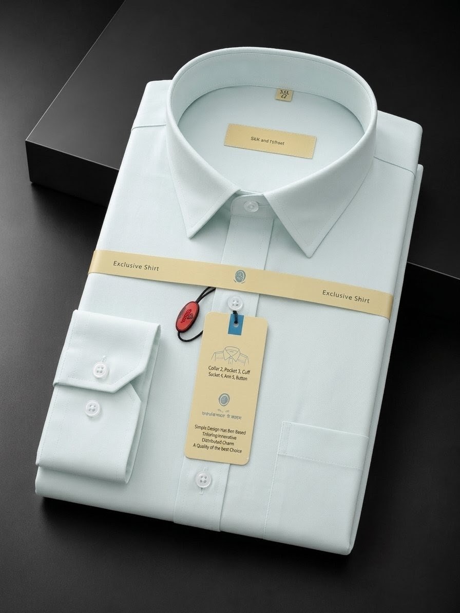 Indian Formal Shirt for Men – 100% Cotton Fabric_img_6