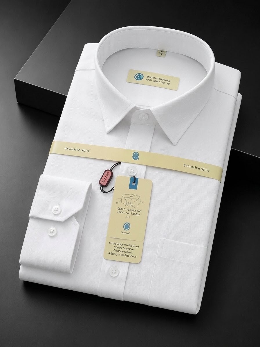Indian Formal Shirt for Men – 100% Cotton Fabric_img_12