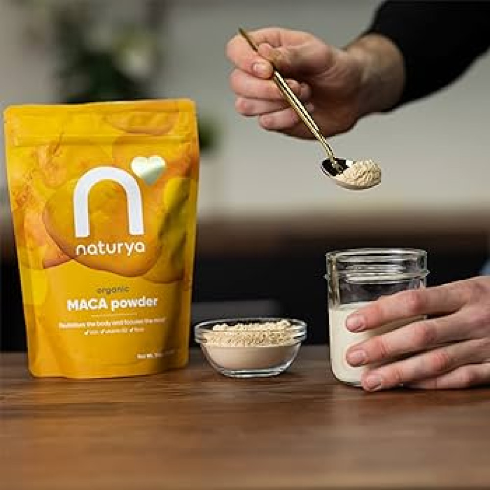 🌿 প্রকৃতির ছোঁয়ায় পুষ্টির নতুন সংযোজন — Naturya Organic Maca Powder! 💚_img_1