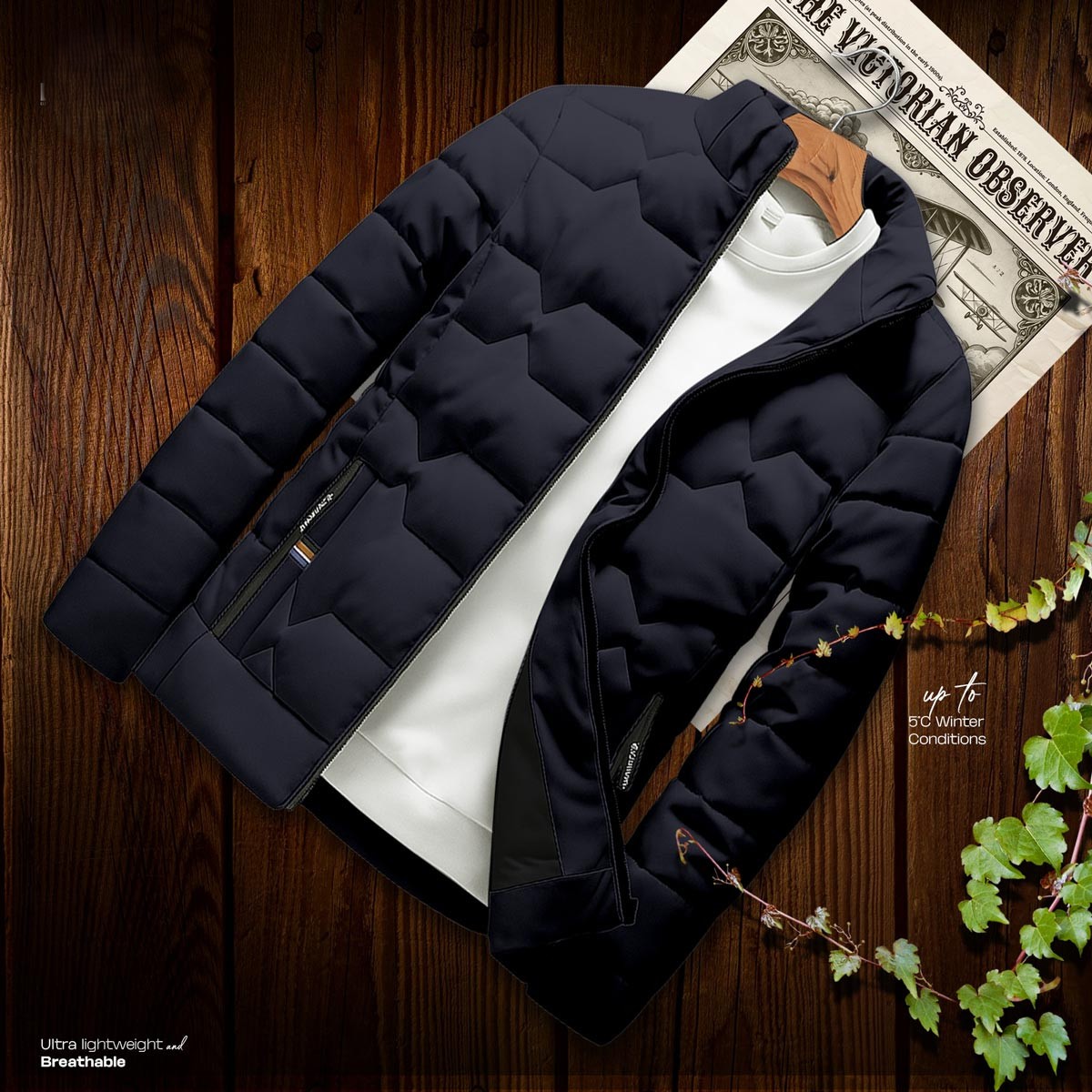 Exclusive European Style Men's Padding Jacket – Winter Collection_img_1
