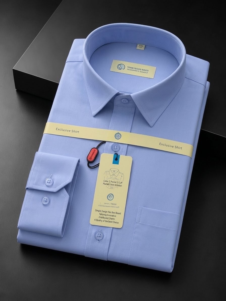 Indian Formal Shirt for Men – 100% Cotton Fabric_img_11